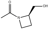 1-[(2R)-2-(hydroxymethyl)azetidin-1-yl]ethan-1-one Structure