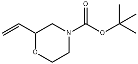tert-Butyl 2-vinylmorpholine-4-carboxylate Structure
