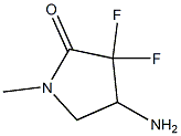 4-amino-3,3-difluoro-1-methylpyrrolidin-2-one 구조식 이미지