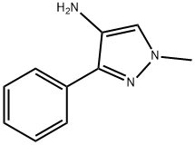 1-methyl-3-phenyl-1H-pyrazol-4-amine Structure