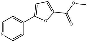 Methyl 5-(pyridin-4-yl)furan-2-carboxylate 구조식 이미지