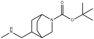 tert-butyl 5-[(methylamino)methyl]-2-azabicyclo[2.2.2]octane-2-carboxylate Structure