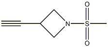 3-ethynyl-1-methanesulfonylazetidine Structure