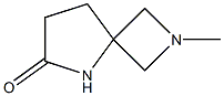 2-methyl-2,5-diazaspiro[3.4]octan-6-one Structure