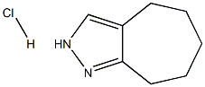 2,4,5,6,7,8-Hexahydrocyclohepta[c]pyrazole hydrochloride 구조식 이미지