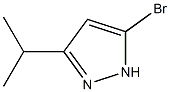 5-bromo-3-(propan-2-yl)-1H-pyrazole Structure