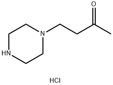 4-(piperazin-1-yl)butan-2-one hydrochloride* Structure