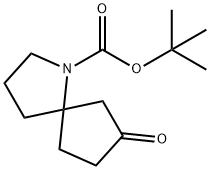 tert-butyl 7-oxo-1-azaspiro[4.4]nonane-1-carboxylate Structure