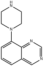 8-(1-plperazinyl)-Quinazoline 구조식 이미지