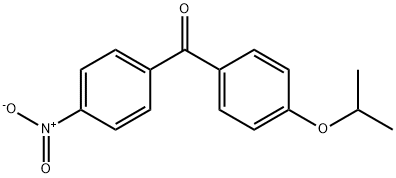 4-Isopropoxy-4'-nitrobenzophenone 구조식 이미지