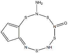 4H-Cyclopentathiazol-4-one, 2-amino-5,6-dihydro- 구조식 이미지