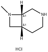 (1S,6R)-8-methyl-3,8-diazabicyclo[4.2.0]octane dihydrochloride Structure