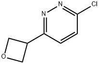 3-chloro-6-(oxetan-3-yl)pyridazine Structure