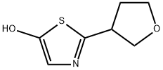 2-(tetrahydrofuran-3-yl)thiazol-5-ol Structure