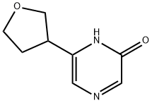 6-(tetrahydrofuran-3-yl)pyrazin-2-ol Structure