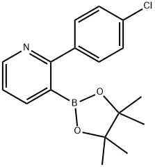 2-(4-Chlorophenyl)pyridine-3-boronic acid pinacol ester Structure