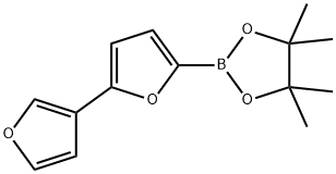 5-(3-Furyl)furan-2-boronic acid pinacol ester Structure