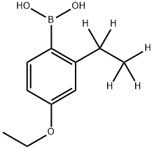 4-Ethoxy-2-(ethyl-d5)-phenylboronic acid Structure