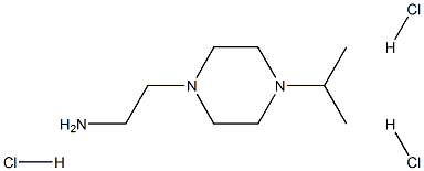 2-[4-(propan-2-yl)piperazin-1-yl]ethan-1-amine trihydrochloride 구조식 이미지