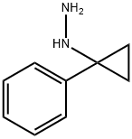 Hydrazine, (1-phenylcyclopropyl)- Structure