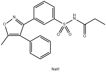 N-((3-(5-methyl-4-phenylisoxazol-4-yl)phenyl)sulfonyl)propionamide 구조식 이미지