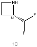 (2S)-2-(difluoromethyl)azetidine hydrochloride 구조식 이미지