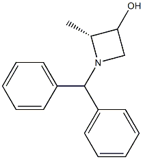 (2R)-1-(diphenylmethyl)-2-methylazetidin-3-ol Structure