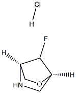 (1R,4R)-7-fluoro-2-oxa-5-azabicyclo[2.2.1]heptane hydrochloride Structure