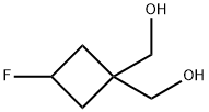 [3-fluoro-1-(hydroxymethyl)cyclobutyl]methanol 구조식 이미지