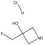 3-(fluoromethyl)azetidin-3-ol hydrochloride Structure