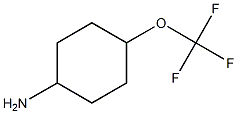 4-Trifluoromethoxy-cyclohexylamine Structure