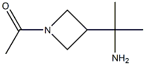 1-[3-(2-aminopropan-2-yl)azetidin-1-yl]ethan-1-one Structure