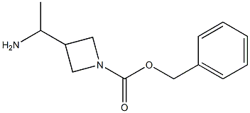 benzyl 3-(1-aminoethyl)azetidine-1-carboxylate Structure