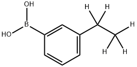 (3-(ethyl-d5)phenyl)boronic acid 구조식 이미지