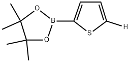 4,4,5,5-tetramethyl-2-(thiophen-2-yl-5-d)-1,3,2-dioxaborolane 구조식 이미지