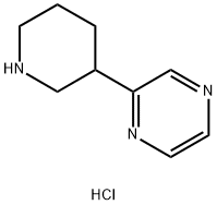2-(piperidin-3-yl)pyrazine dihydrochloride 구조식 이미지