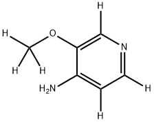 3-(methoxy-d3)pyridin-2,5,6-d3-4-amine Structure
