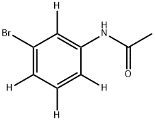 N-(3-bromophenyl-2,4,5,6-d4)acetamide Structure