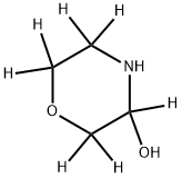 morpholin-2,2,3,5,5,6,6-d7-3-ol Structure