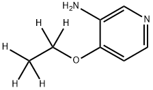 4-(ethoxy-d5)pyridin-3-amine 구조식 이미지
