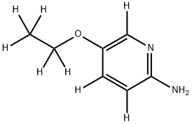 5-(ethoxy-d5)pyridin-3,4,6-d3-2-amine Structure