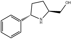 ((2S,5S)-5-phenylpyrrolidin-2-yl)methanol 구조식 이미지