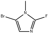 5-bromo-2-fluoro-1-methyl-1H-imidazole Structure