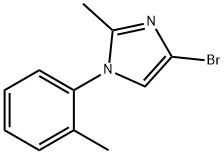 4-bromo-2-methyl-1-(o-tolyl)-1H-imidazole Structure