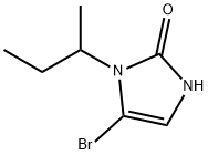 5-bromo-1-(sec-butyl)-1,3-dihydro-2H-imidazol-2-one Structure