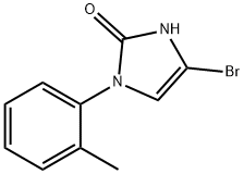 4-bromo-1-(o-tolyl)-1,3-dihydro-2H-imidazol-2-one Structure