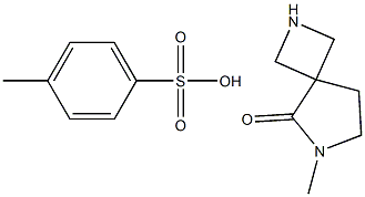 6-Methyl-2,6-diaza-spiro[3.4]octan-5-one Tosylate Structure