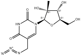 5-Azidomethyl-2'-beta-methyl uridine 구조식 이미지