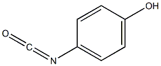 p-hydroxyphenyl isocyanate Structure