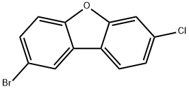 Dibenzofuran, 2-bromo-7-chloro- 구조식 이미지